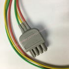 BR-913P อุปกรณ์เสริมสำหรับตรวจสอบผู้ป่วย NIHON KOHDEN K910A 3-Electrode Lead Snap Type Cable ความยาว 0.8m