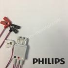 philip Neonatal ECG Lead Set Unshielded 3 ตะกั่ว Miniclip AAMI 0.7M M1624A 989803144941