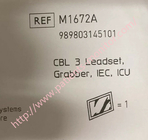 M1672A 989803145101 อุปกรณ์เสริมสำหรับตรวจสอบผู้ป่วย Intellivue Reusable CBL 3 Leadset Grabber IEC ICU