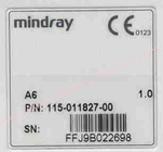 Mindray A6 IPM IBP โมดูลการตรวจสอบผู้ป่วยชิ้นส่วน PN 115-011827-00