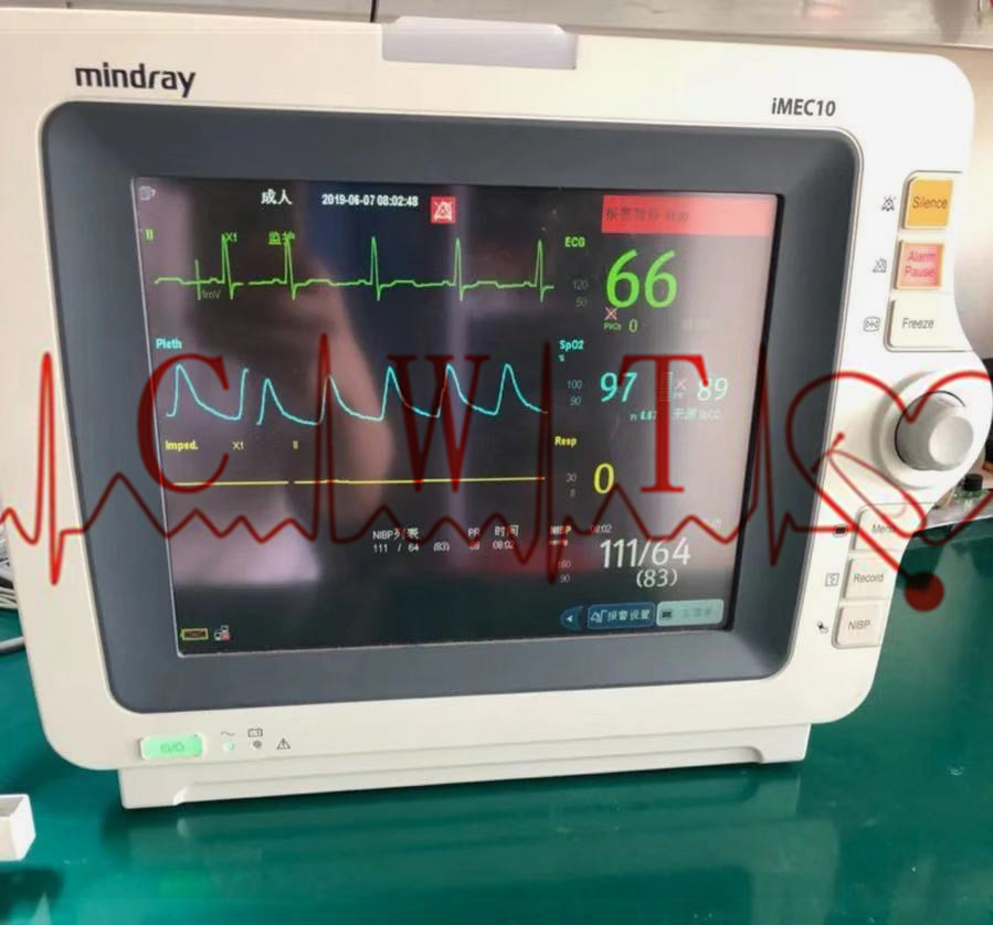 Mindray IMEC10 SPO2 การตรวจสอบการตรวจสอบผู้ป่วยด้านสุขภาพใช้ในห้องปฏิบัติการ