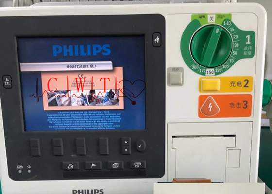 12.1in 1024x768 เครื่องพิมพ์เครื่องกระตุ้นหัวใจที่ใช้แล้วของ Philip XL น้ำหนัก 1.2KG